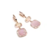 Clearance Orecchini Madi Laguna Luce con Quarzi Rosa Gioielli Madi