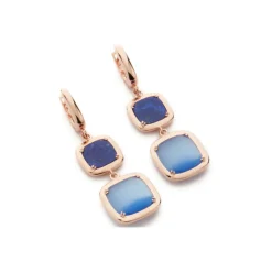 Discount Orecchini Madi Pendenti Profondo Blu con Lapislazzuli Gioielli Madi