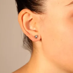 Clearance Orecchini Punto Luce Cipollina con Diamanti 0,20 Carati Orecchini Punto Luce