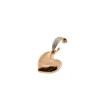 Outlet Orecchini Rue des Mille Cuore Small Elettroformato Gioielli Rue Des Mille
