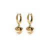 Sale Orecchini Rue des Mille Clips Cuore Gialli Gioielli Rue Des Mille