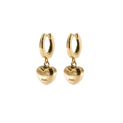Sale Orecchini Rue des Mille Clips Cuore Gialli Gioielli Rue Des Mille