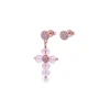 Online Orecchini Rue des Mille Croce e Lobo Rosa Gioielli Rue Des Mille