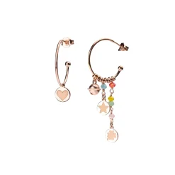 Discount Orecchini Rue des Mille Gipsy Cerchio Asimmetrico Gioielli Rue Des Mille