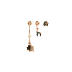 Online Orecchini Rue des Mille Tre Pezzi Rosa Gioielli Rue Des Mille