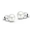 Outlet Orecchini Ti Sento Milano In Argento 925 Con Perla Bianca MM. 6 Gioielli Ti Sento Milano