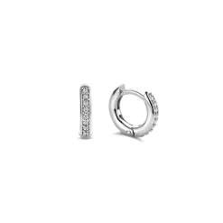 Discount Orecchini Ti Sento Milano Fissi al Lobo in Argento con Zirconi Gioielli Ti Sento Milano
