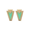 Hot Orecchini Valentina Ferragni Rhea Aqua Green Gioielli Valentina Ferragni Studio