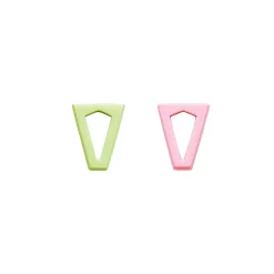 Hot Orecchini Valentina Ferragni Joy Baby Pink e Green Gioielli Valentina Ferragni Studio