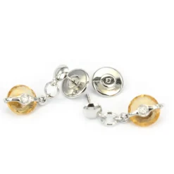 Clearance Orecchini Zancan Quarzo Citrino Ambra Outlet Gioielli