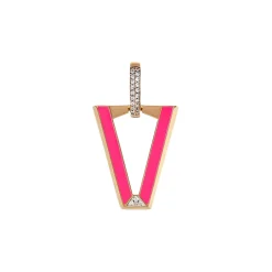 Outlet Orecchino Valentina Ferragni Uali Fucsia Gioielli Valentina Ferragni Studio