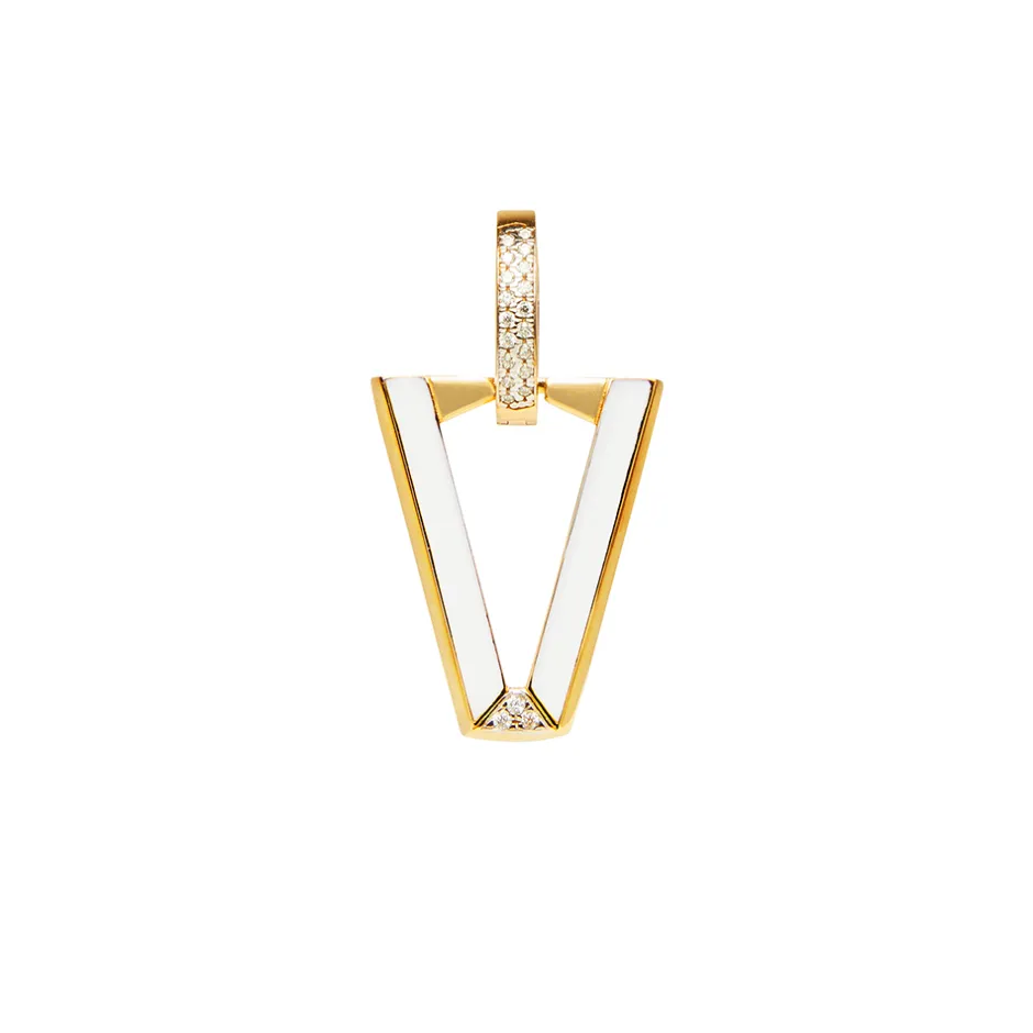Sale Orecchino Valentina Ferragni Uali White Gioielli Valentina Ferragni Studio