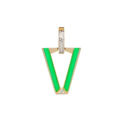 New Orecchino Valentina Ferragni Uali Green Gioielli Valentina Ferragni Studio