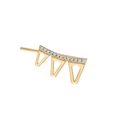 New Orecchino Valentina Ferragni Elle Gold Gioielli Valentina Ferragni Studio