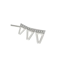 Online Orecchino Valentina Ferragni Elle Silver Gioielli Valentina Ferragni Studio