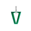 Hot Orecchino Valentina Ferragni Uali Metallic Green Gioielli Valentina Ferragni Studio
