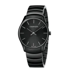 Hot Orologio Calvin Klein Classic MM. 38 in Acciaio PVD Nero con Quadrante Nero Donna Orologi Calvin Klein Donna | Outlet Orologi