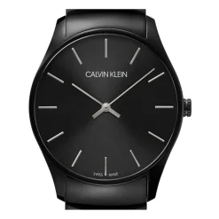 Hot Orologio Calvin Klein Classic MM. 38 in Acciaio PVD Nero con Quadrante Nero Donna Orologi Calvin Klein Donna | Outlet Orologi