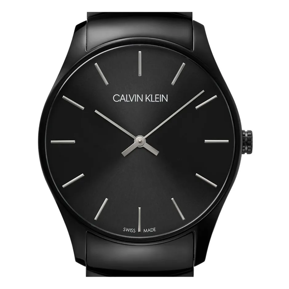 Hot Orologio Calvin Klein Classic MM. 38 in Acciaio PVD Nero con Quadrante Nero Donna Orologi Calvin Klein Donna | Outlet Orologi