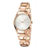 Fashion Orologio Calvin Klein Donna In Acciaio PVD Rosa Collezione Dainty Con Quadrante Argentè Donna Orologi Calvin Klein Donna | Outlet Orologi