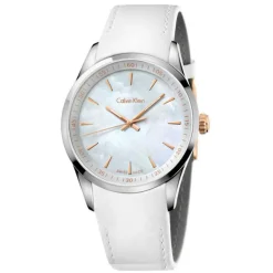 Fashion Orologio Calvin Klein Donna Bold Con Madreperla Bianca Donna Orologi Calvin Klein Donna | Outlet Orologi
