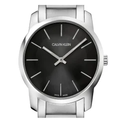 Sale Orologio Calvin Klein Donna City con Quadrante Grigio Freddo MM. 37 In Acciaio Donna Orologi Calvin Klein Donna | Outlet Orologi