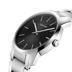 Sale Orologio Calvin Klein Donna City con Quadrante Grigio Freddo MM. 37 In Acciaio Donna Orologi Calvin Klein Donna | Outlet Orologi
