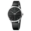 Sale Orologio Calvin Klein Uomo Collezione Even Nero MM. 42 con Cinturino in Pelle Nero Uomo Outlet Orologi | Orologi Calvin Klein Uomo