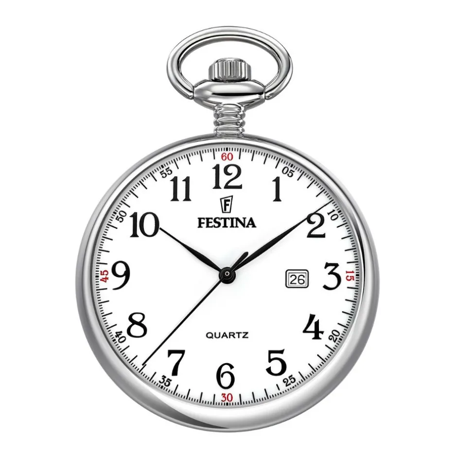Best Orologio Da Taschino Festina Uomo In Acciaio MM. 42 Uomo Orologi Festina Uomo