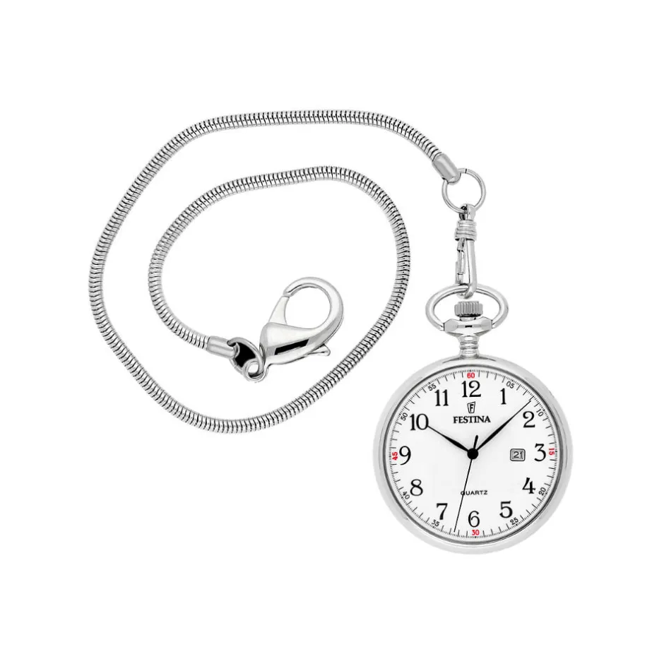 Best Orologio Da Taschino Festina Uomo In Acciaio MM. 42 Uomo Orologi Festina Uomo