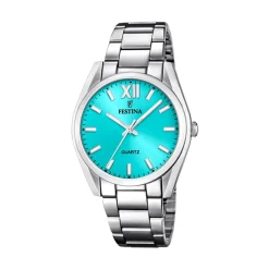 Clearance Orologio Festina Allegria Azzurro Bracciale Acciaio 36,8 mm Donna Orologi Festina Donna