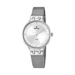 Discount Orologio Festina Argentato Cinghia Donna Orologi Festina Donna