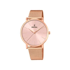 Clearance Orologio Festina Boyfriend Rosa Acciaio Quartz 38 mm Donna Orologi Festina Donna