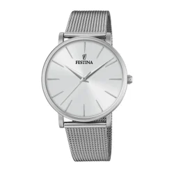 Fashion Orologio Festina Boyfriend Bianco Acciaio 38 mm Donna Orologi Festina Donna | Orologi Festina Uomo