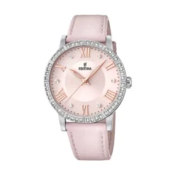 Hot Orologio Festina Boyfriend Rosa Quarzo 36,5 mm Donna Orologi Festina Donna