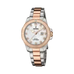 Clearance Orologio Festina Boyfriend Madreperla in Acciaio Donna Orologi Festina Donna