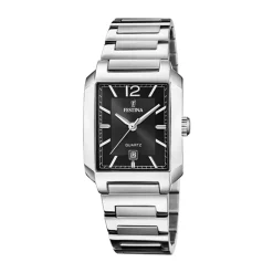 Sale Orologio Festina Classic Rettangolare Nero Quartz Donna Orologi Festina Donna