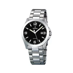 Best Orologio Festina Classic Nero Uomo Acciaio 40 mm Uomo Orologi Festina Uomo