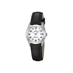 Hot Orologio Festina Classic Bianco Cinturino Pelle 28 mm Donna Orologi Festina Donna