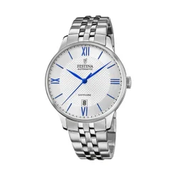Outlet Orologio Festina Classic Automatico Uomo in Acciaio 42 mm Uomo Orologi Festina Uomo
