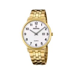 Hot Orologio Festina Classics Bianco Acciaio Quartz 40 mm Uomo Orologi Festina Uomo