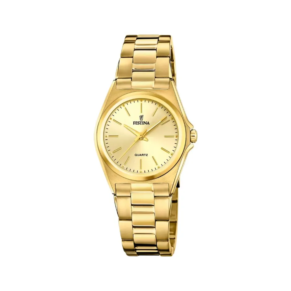 Online Orologio Festina Classics Beige Acciaio Quartz 31 mm Donna Orologi Festina Donna