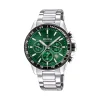 Outlet Orologio Festina Cronografo Verde Quarzo Acciaio 45 mm Uomo Orologi Festina Uomo