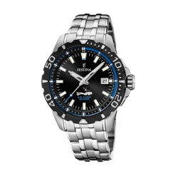 Sale Orologio Festina Diver Subacqueo Uomo in Acciaio 45 mm Uomo Orologi Festina Uomo