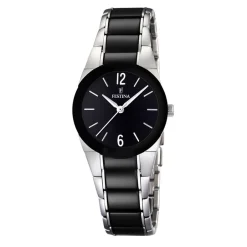 Online Orologio Festina Donna Collezione Ceramic In Acciaio e Ceramica Nera Donna Orologi Festina Donna