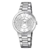 Discount Orologio Festina Donna In Acciaio Inox Modello Mulfifunzione Con Quadrante Argentè Donna Orologi Festina Donna