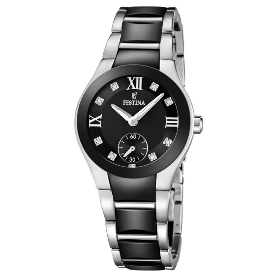 Best Orologio Festina Donna In Acciaio E Ceramica Nera Collezione Ceramic Donna Orologi Festina Donna