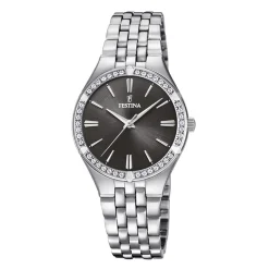 Online Orologio Festina Donna Mademoiselle in Acciaio e Zirconi Bianchi Cassa MM. 31 Donna Orologi Festina Donna