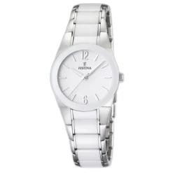 Clearance Orologio Festina Donna Modello Ceramic Bianco MM. 30 Donna Orologi Festina Donna