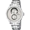 Discount Orologio Festina Elegance Uomo Multifunzione In Acciaio Con Quadrante Argentè Uomo Orologi Festina Uomo